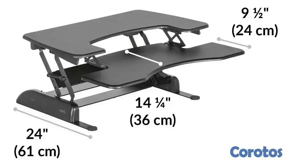 articulos de oficina - Escritorio ajustable VARIDESK Pro Plus 36 – Nuevo  5