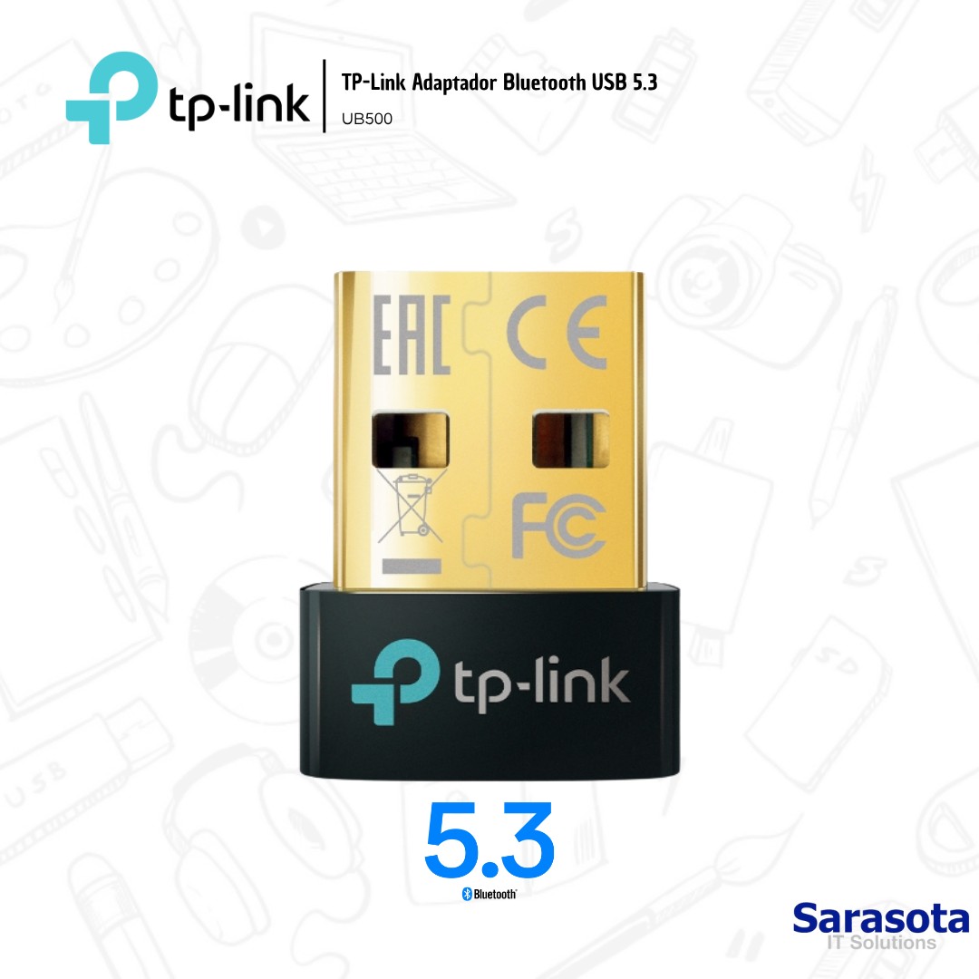 accesorios para electronica - Tp-link Adaptador Bluetooth 5.3 UB500 1