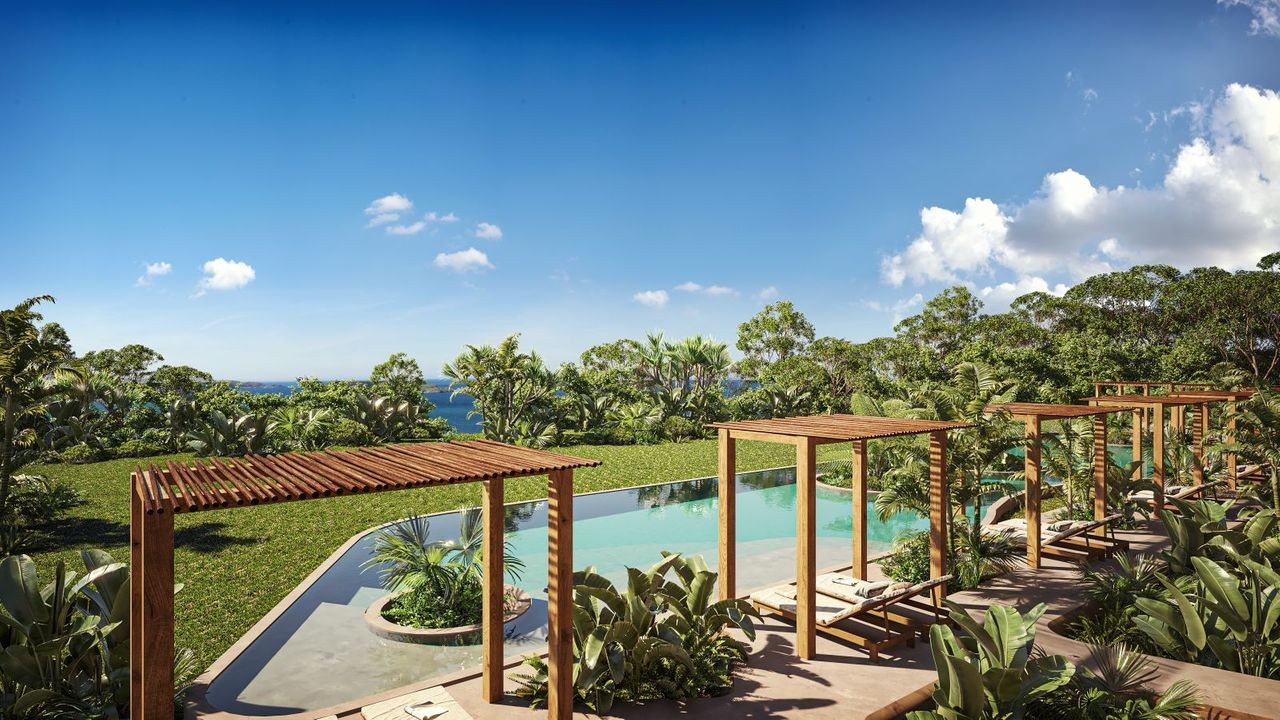 apartamentos - Apartamentos y terrenos para villas en venta a 15 minutos de Playa  Samana 9