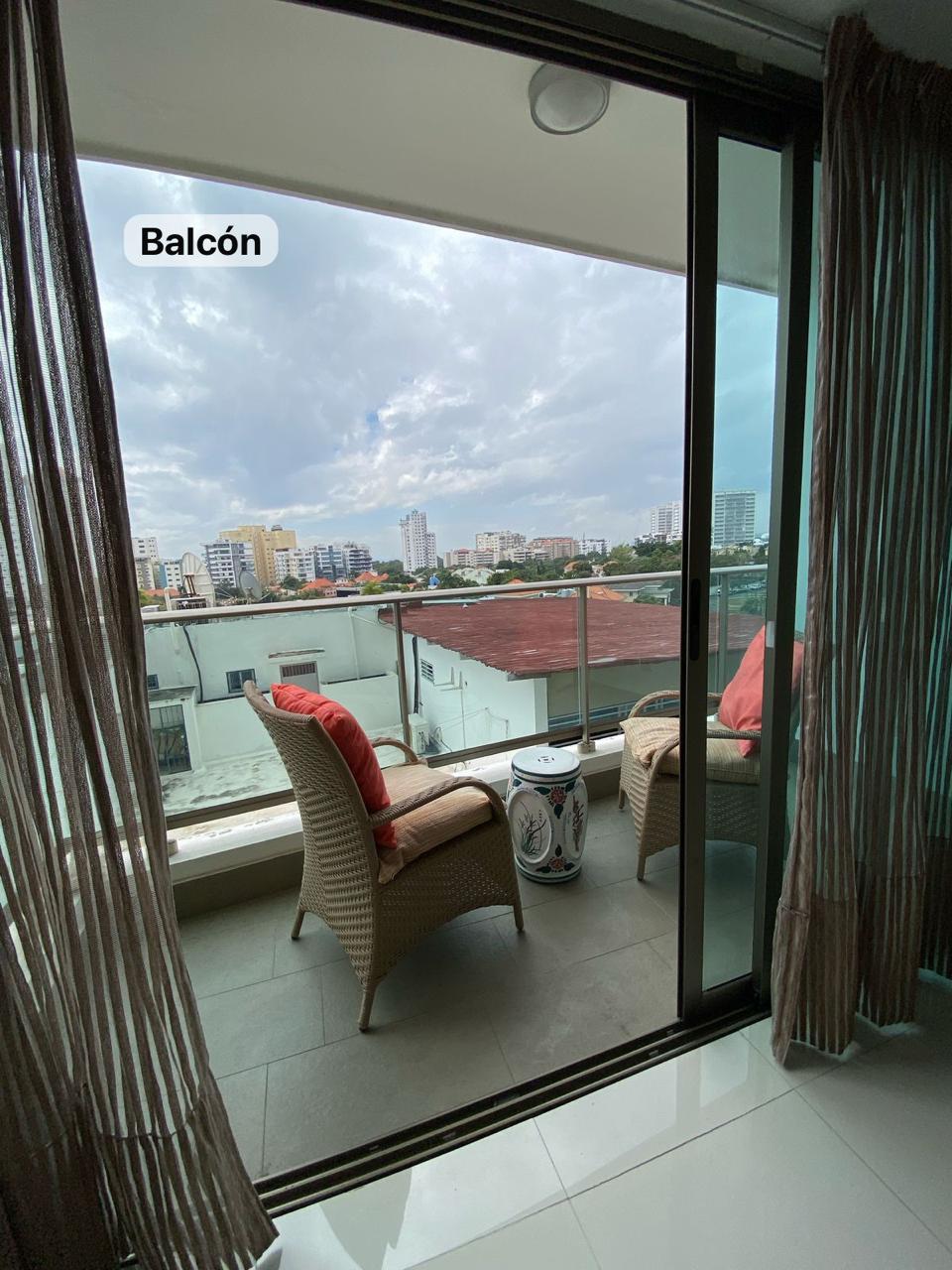 apartamentos - Cacicazgos Apartamento para Ejecutivo excelente ambiente, Amueblado Moderno 5