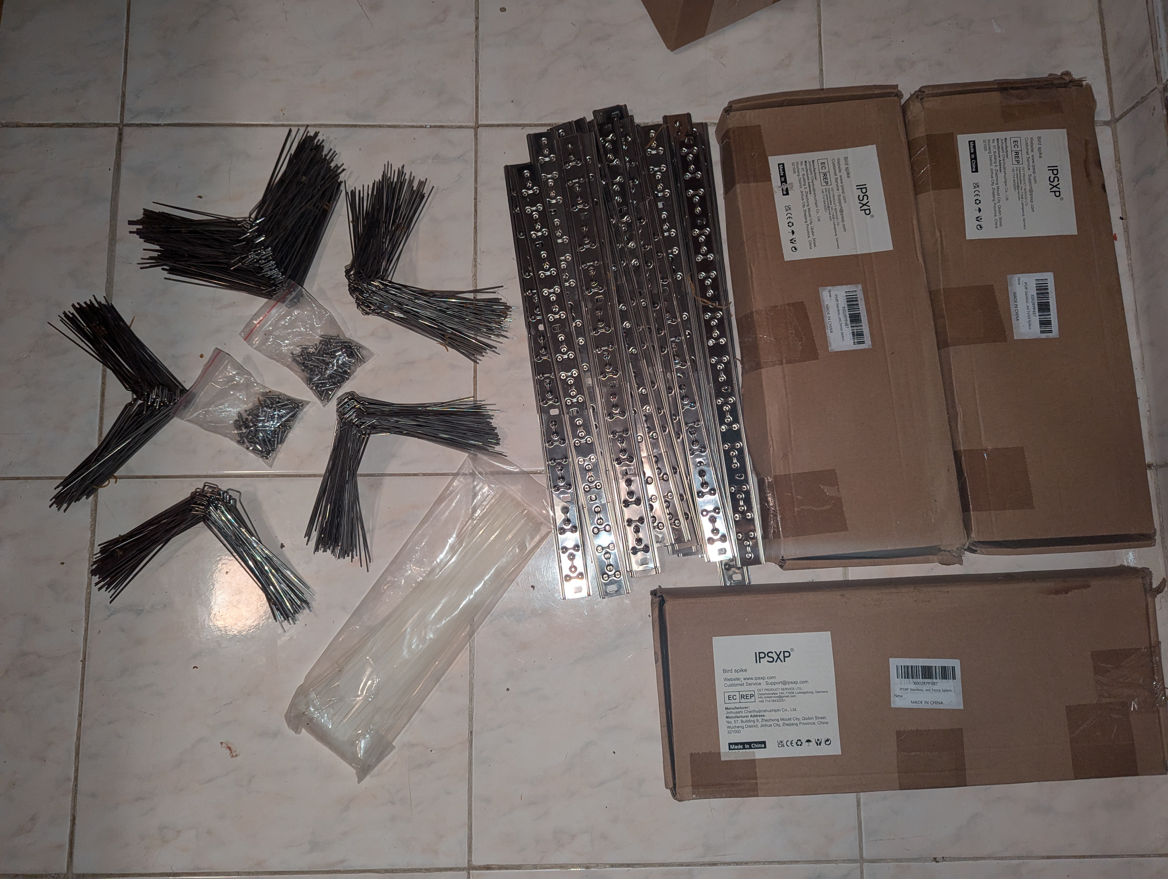 equipos profesionales - Kit de trampa para animales (Bird Spike) (Nuevo) 6