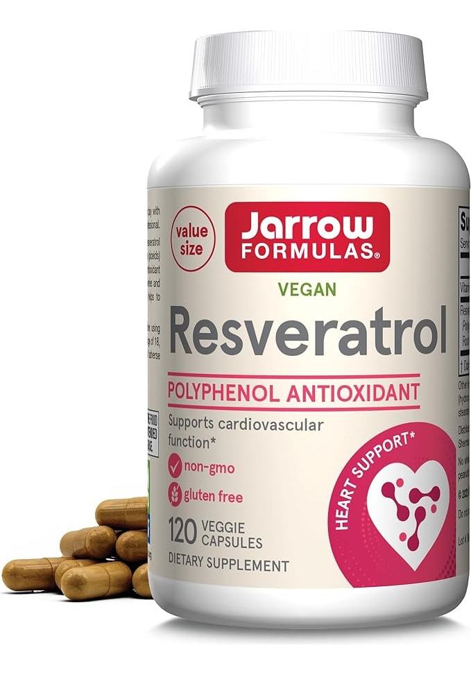 Salud y Equipamiento Médico - Resveratrol  Jarrow Formulas 0