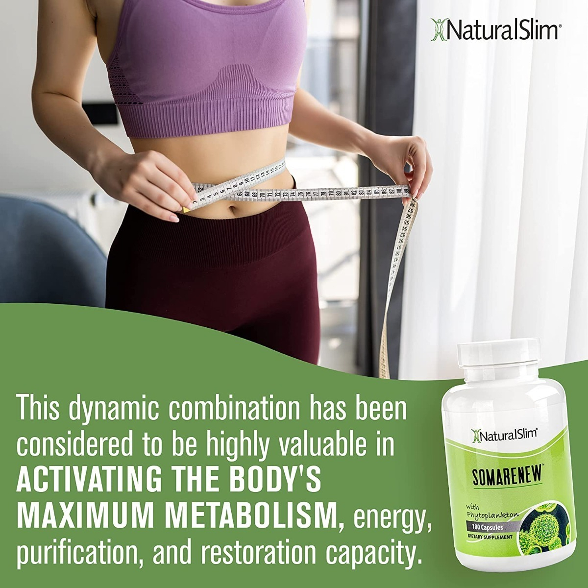 Salud y Equipamiento Médico - Somarenew Fitoplancton Marino Naturalslim Omega 3 180 Cap 2