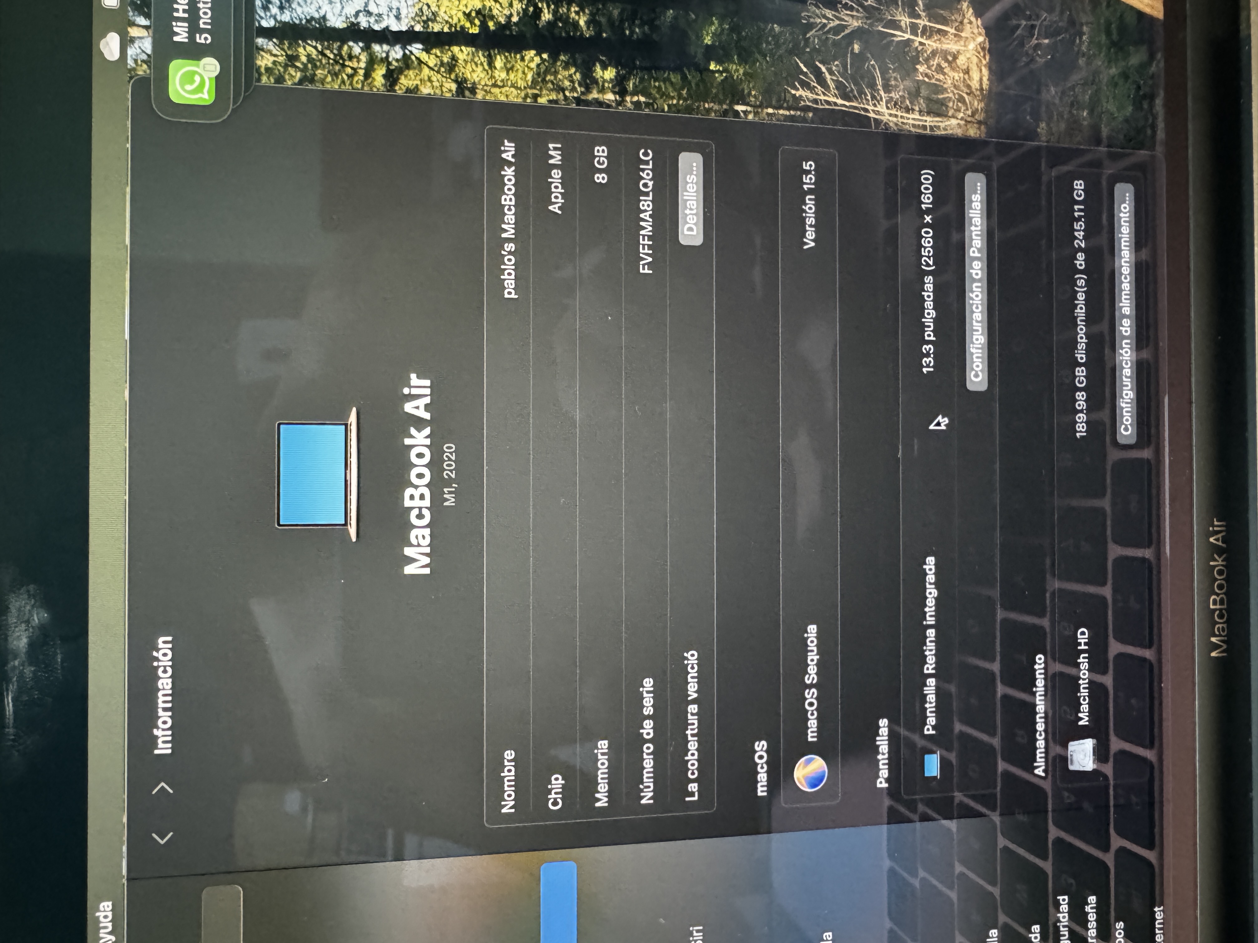 computadoras y laptops - MacBook Air 2020 2
