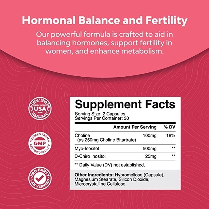 Salud y Equipamiento Médico - Inositol 500 Mg - Natures Craft - - Unidad A $2732 1