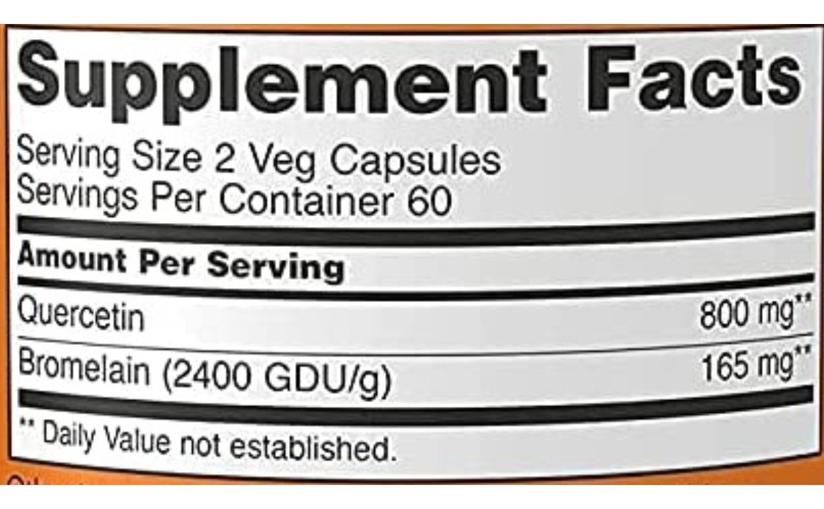 Salud y Equipamiento Médico - Now Foods Quercetina 120caps - Uni - Unidad A $1949 1