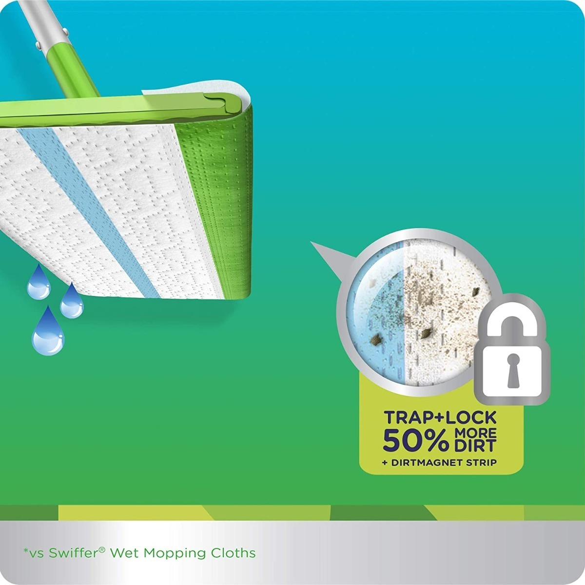 Salud y Equipamiento Médico - Swiffer Sweeper Dry + Wet - Juego De Limpieza 19 Recambios 4
