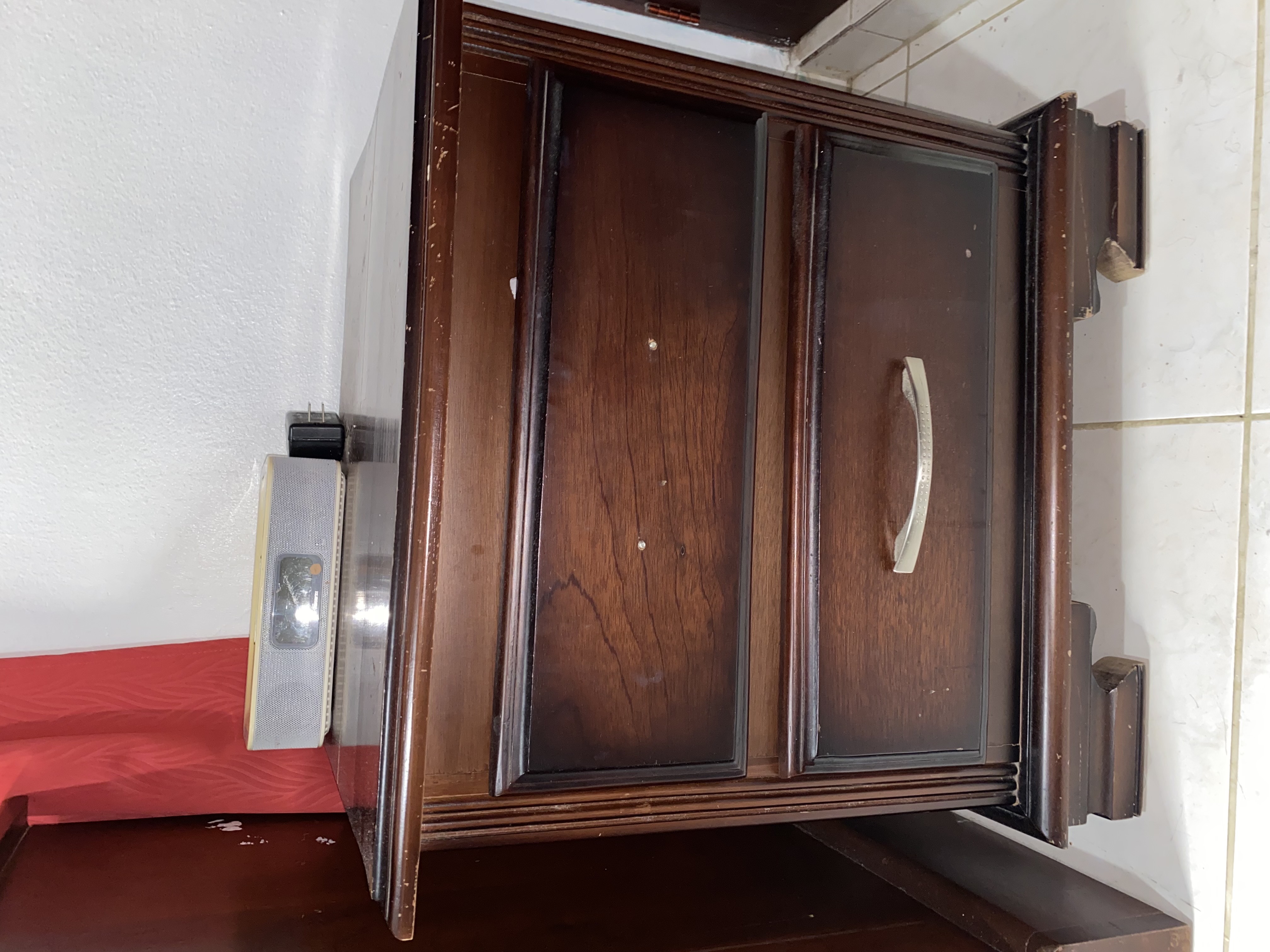 muebles y colchones - JUEGO DE HABITACIÓN EN CAOBA 