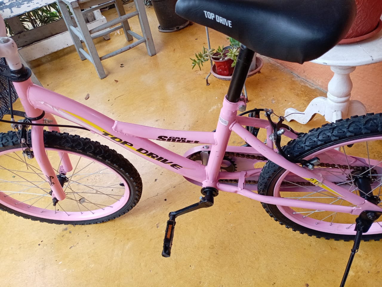 juguetes - BICICLETA ARO 20 , ROSADO 4