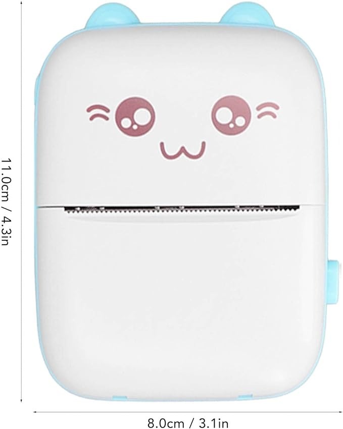 impresoras y scanners - Mini impresora bluetooth termica diseno de gatito 4