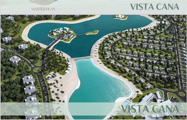 casas vacacionales y villas - Venta de Villa lujosa en vista cana con piscina República Dominicana 
 8