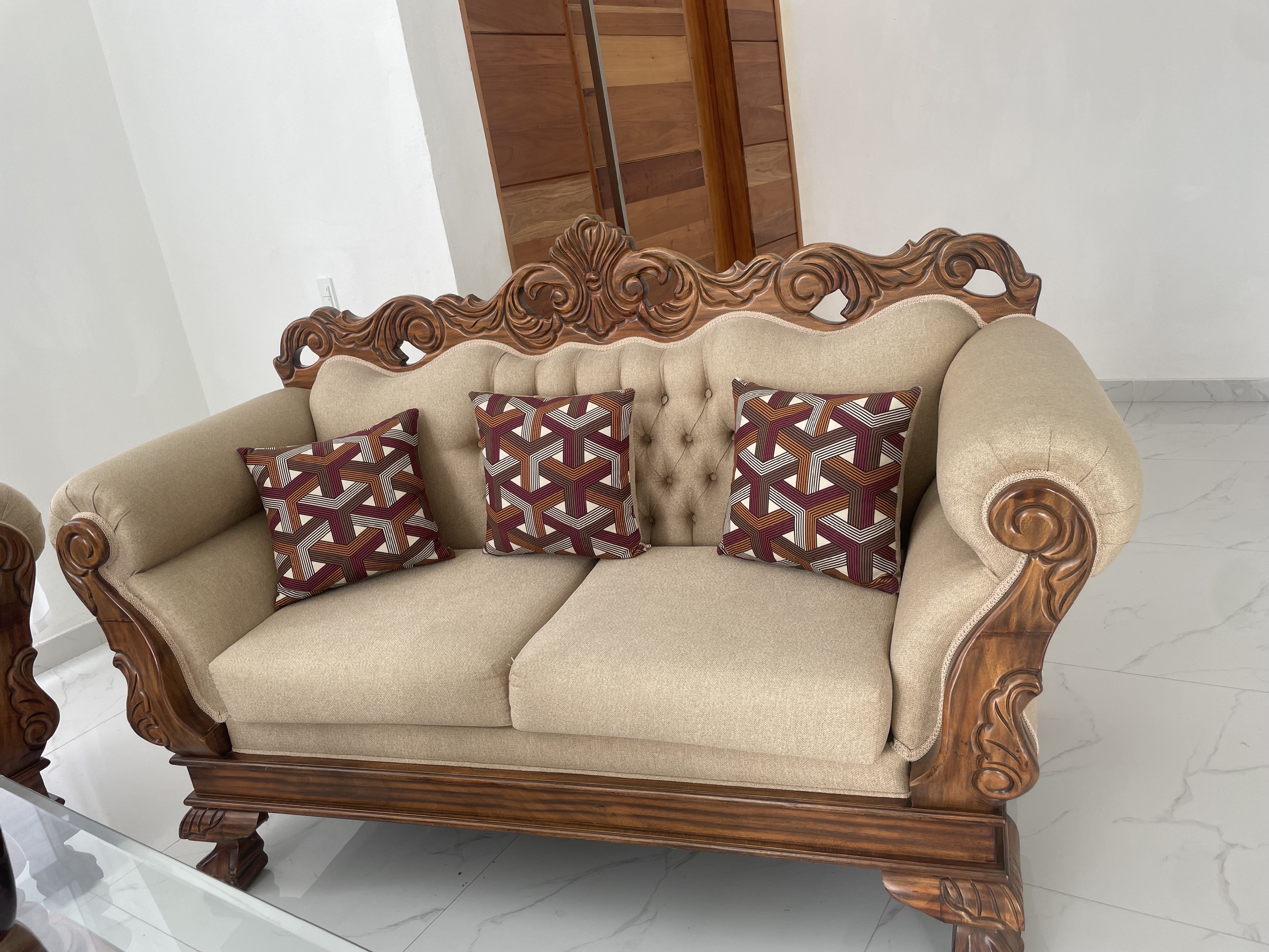 muebles y colchones - Muebles imperiales en caoba  1