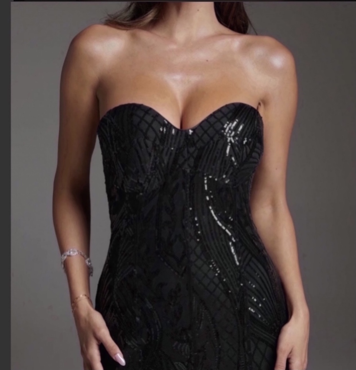 ropa para mujer - Vestido de gala marca Bebe size s  4