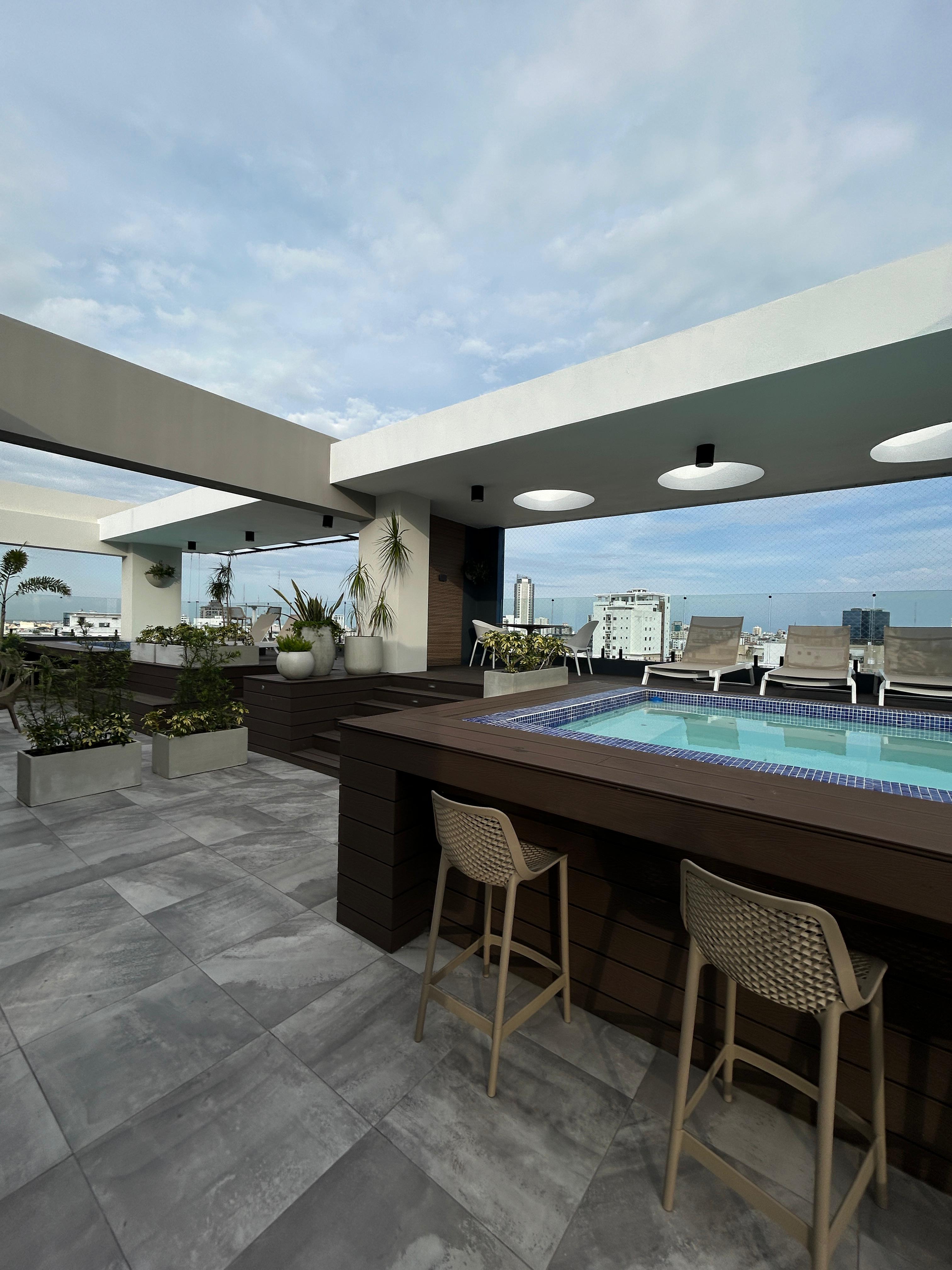 apartamentos - Apartamento en renta en Serralles con linea blanca 6