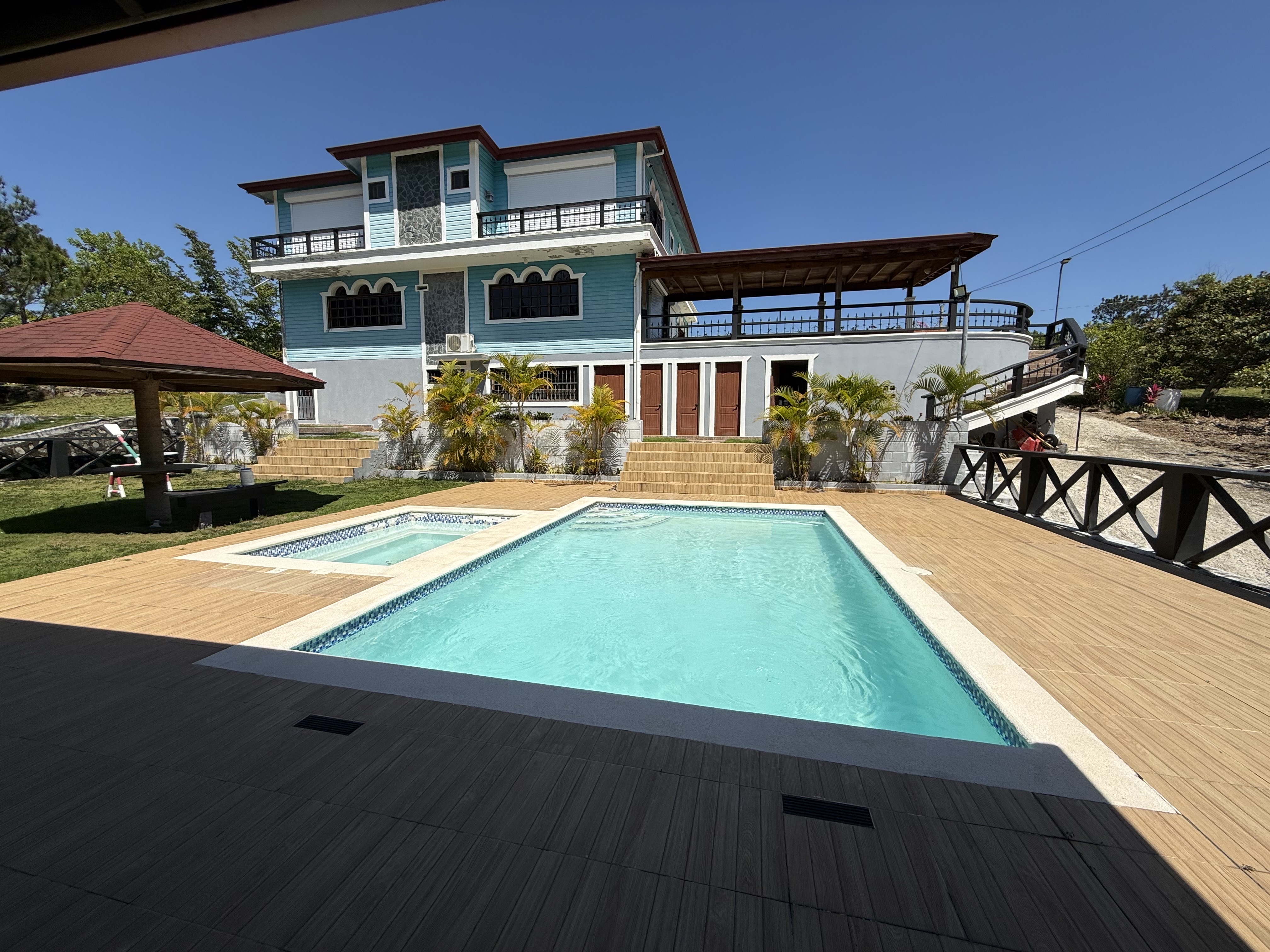 casas vacacionales y villas - villa en jarabacoa en venta  1