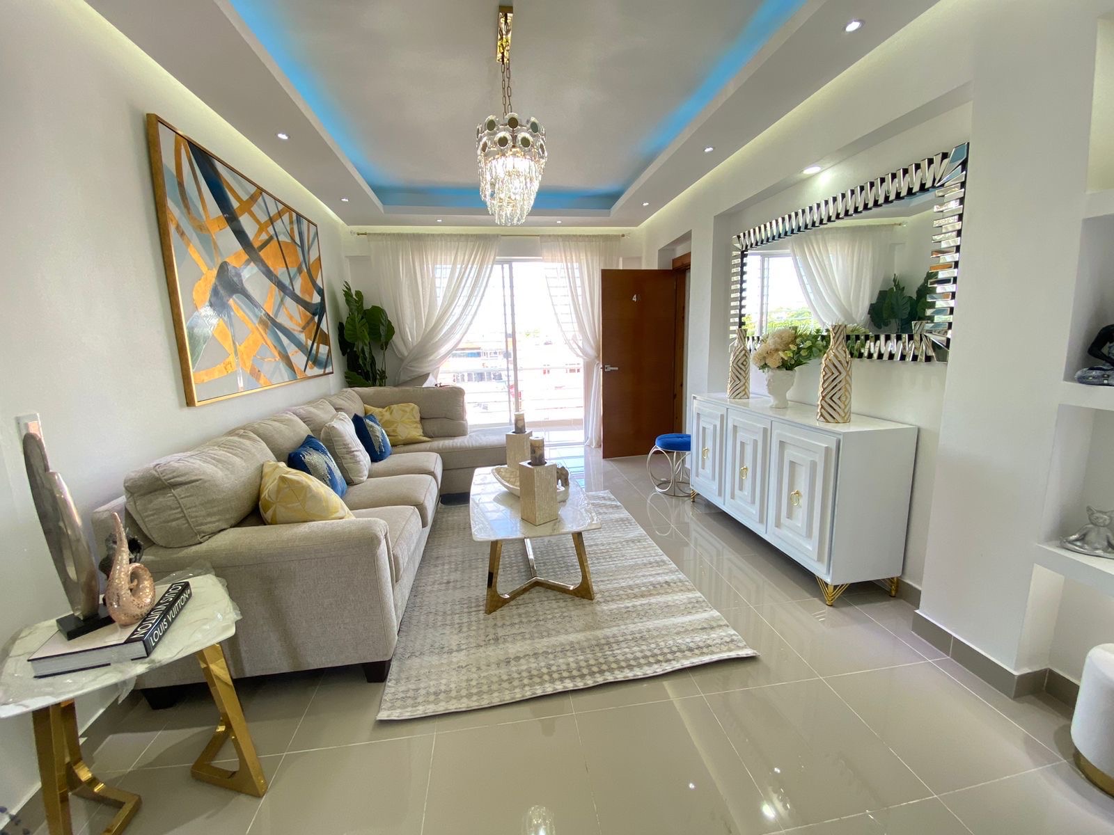 apartamentos - venta de apartamento de lujo en vista hermosa Santo Domingo este 100mts 6