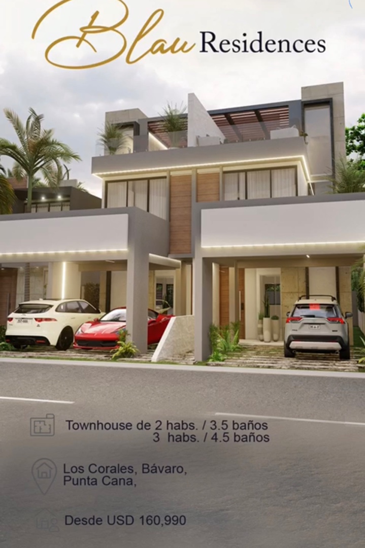 casas vacacionales y villas - Venta de Villa en los corales, bávaro, Punta cana con piscina incluida RD