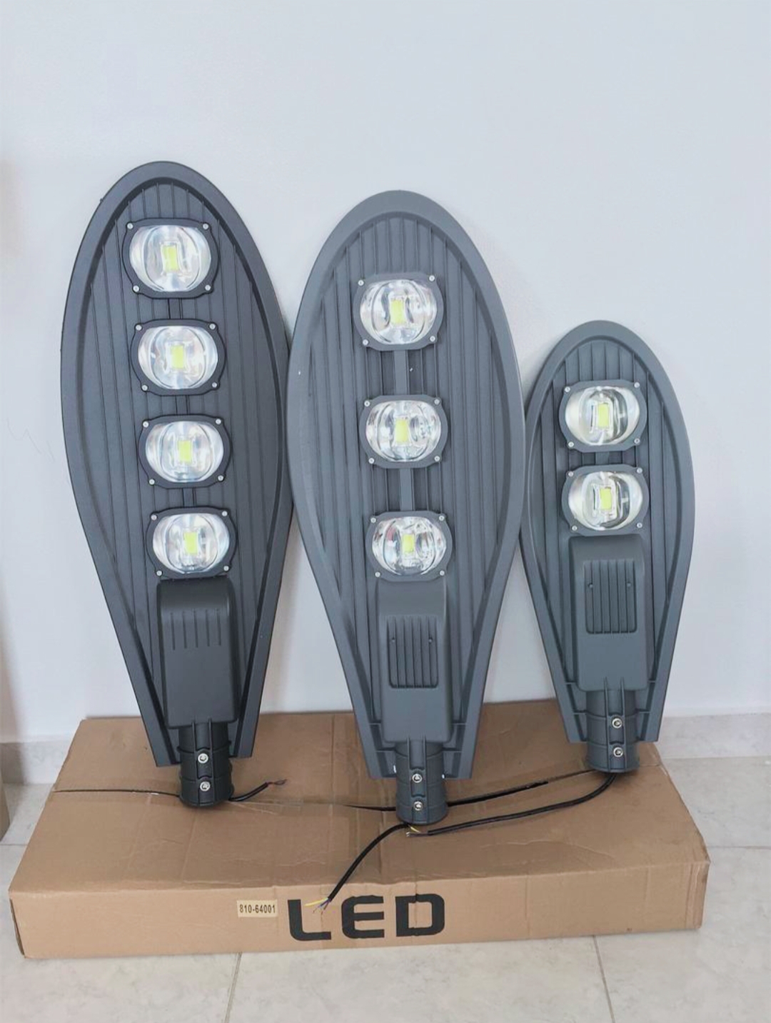 herramientas, jardines y exterior - Lámpara led tipo cobra 