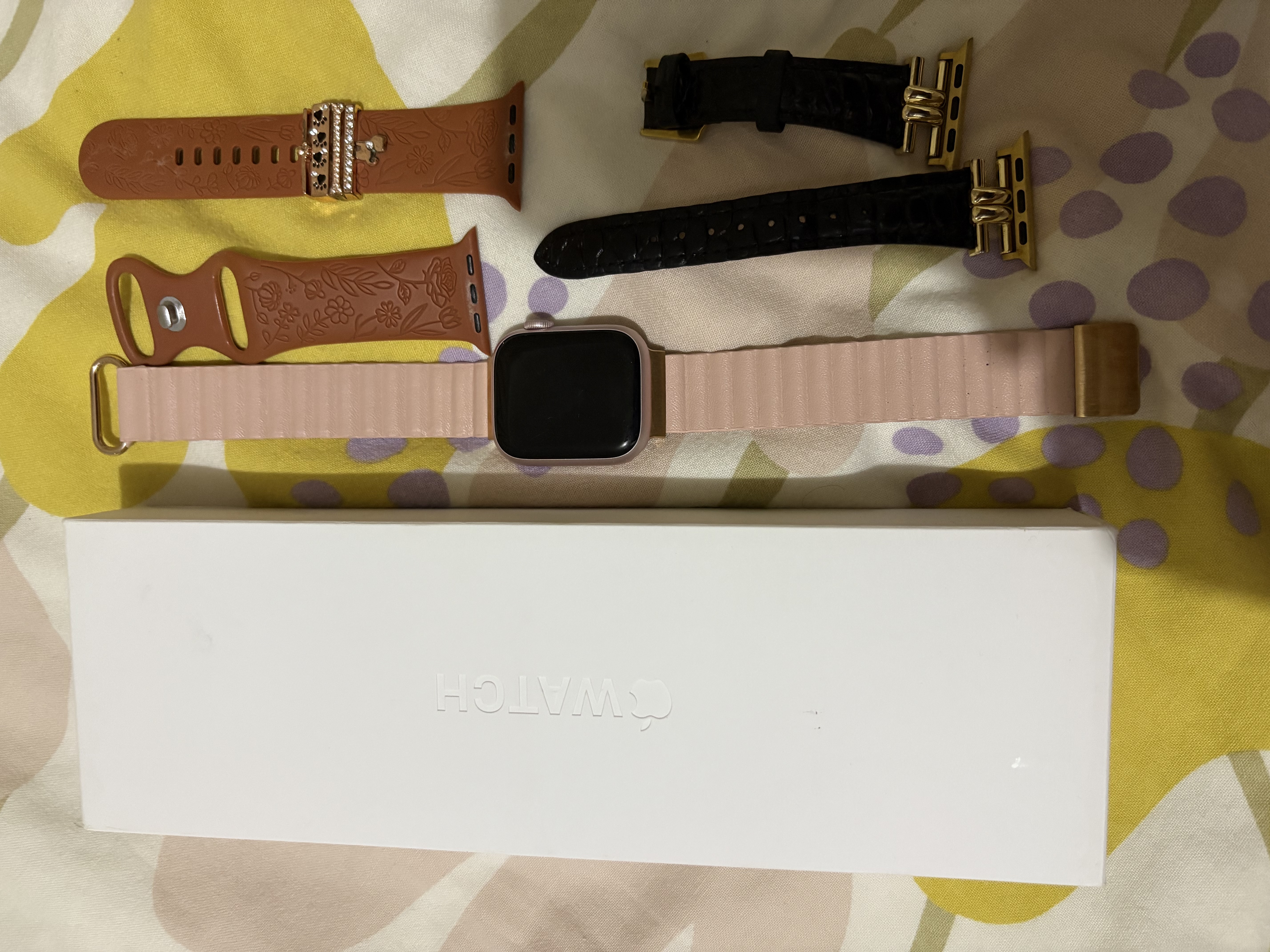 accesorios para electronica - Apple Watch Series 9 41mm Pink SB M/L cellular 1