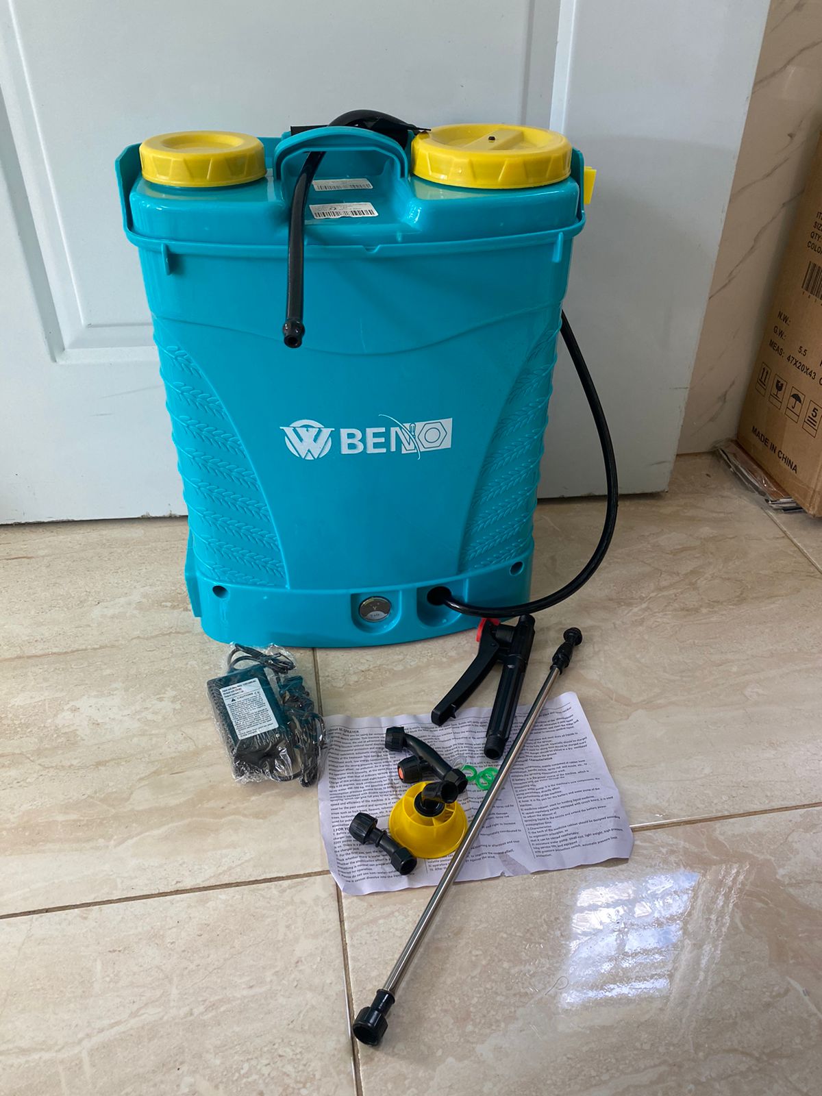 herramientas, jardines y exterior - Fumigador pulverizador recargable  0