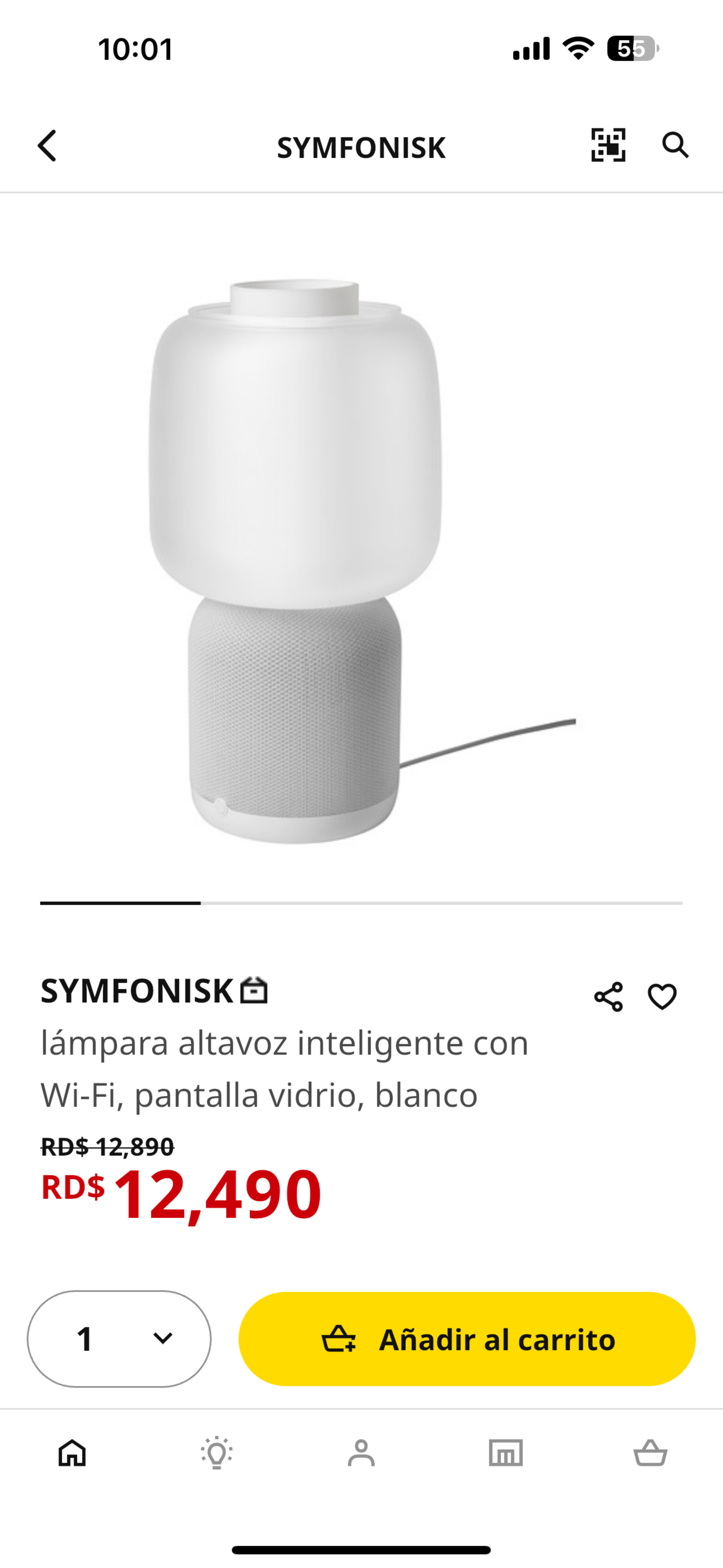 decoración y accesorios - lampara con altavoz ( bocina)  0