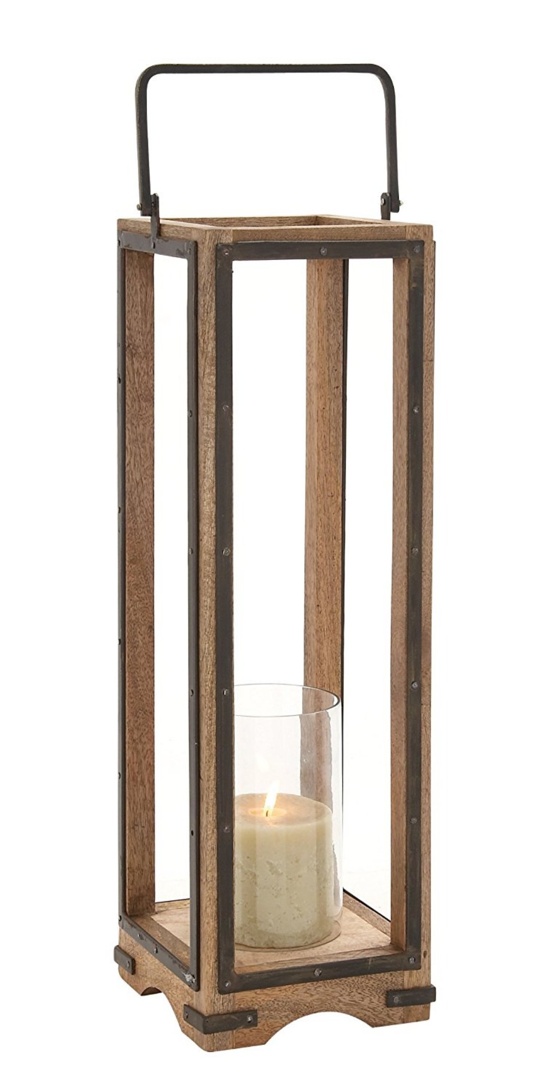 decoración y accesorios - 2 Lámparas en madera Extra Grandes  0