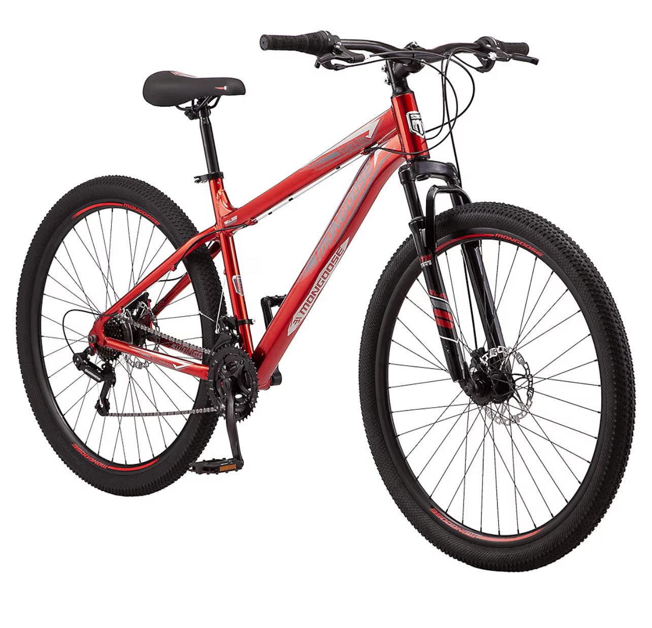 bicicletas y accesorios - Bicicleta roja Mountain Bike, vendo por motivo de viaje, precio negociable  1