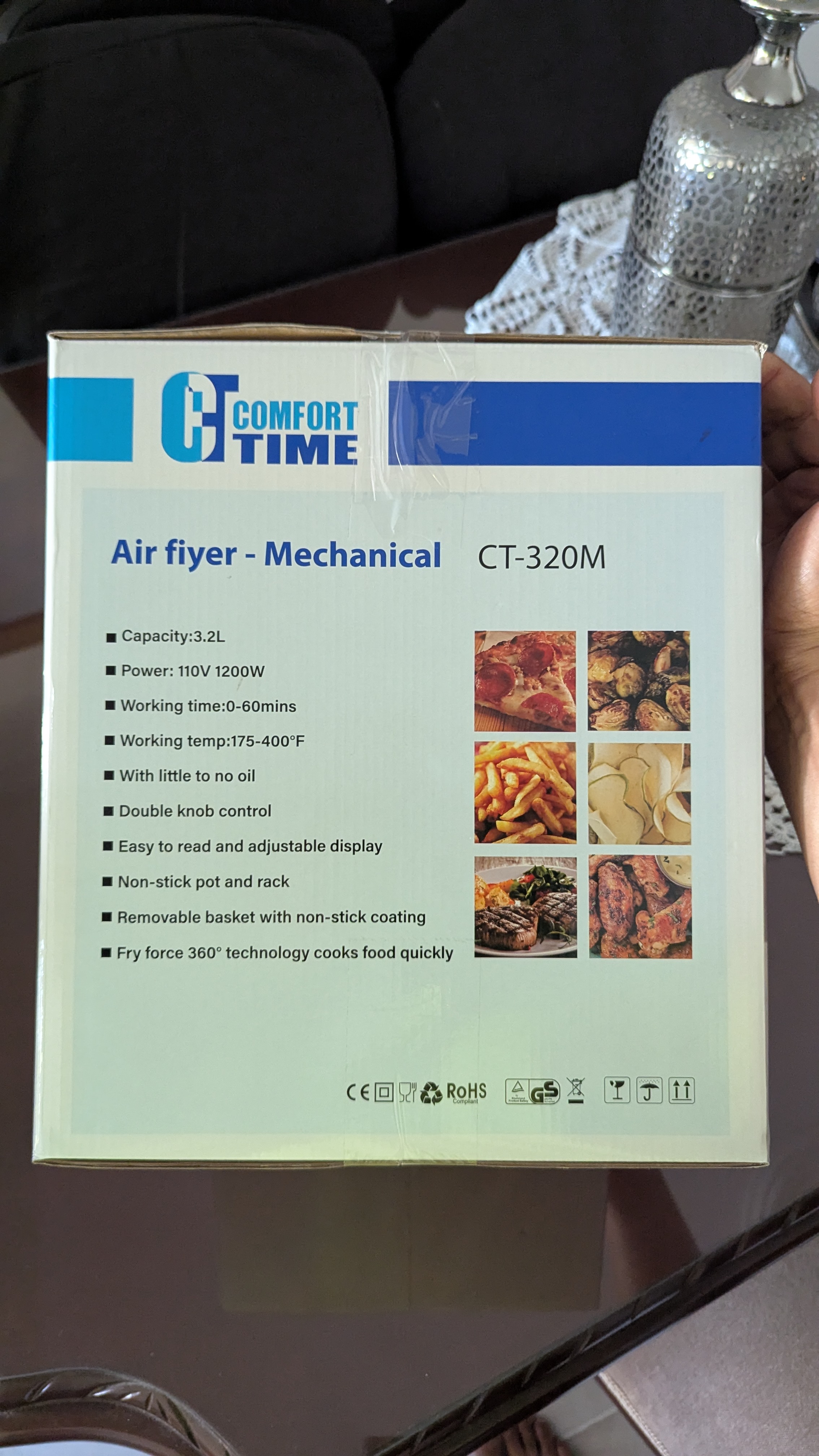 electrodomesticos - FREIDORA DE AIRE (AIR FRYER)  1