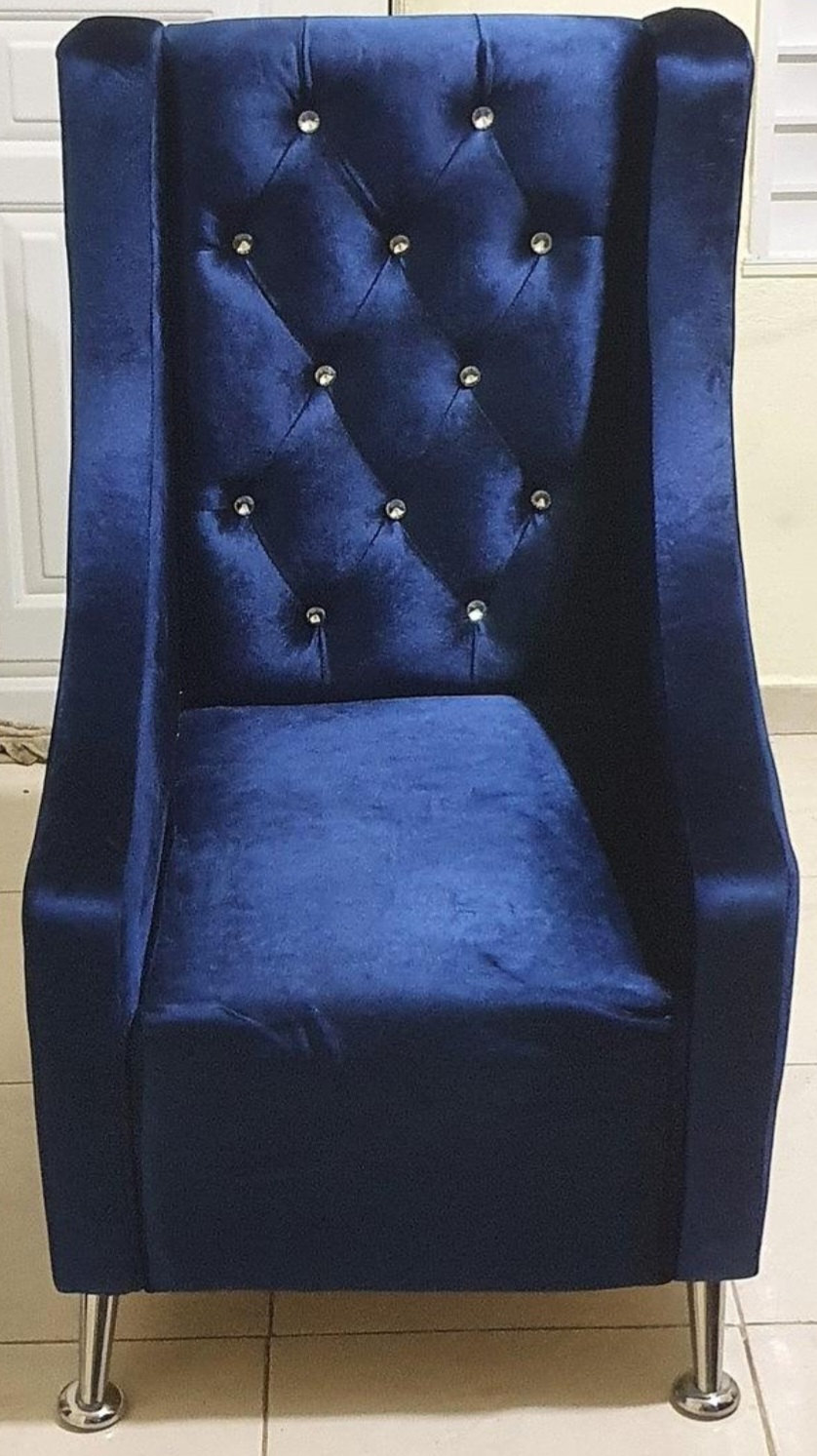 muebles y colchones - Sillón azul 0