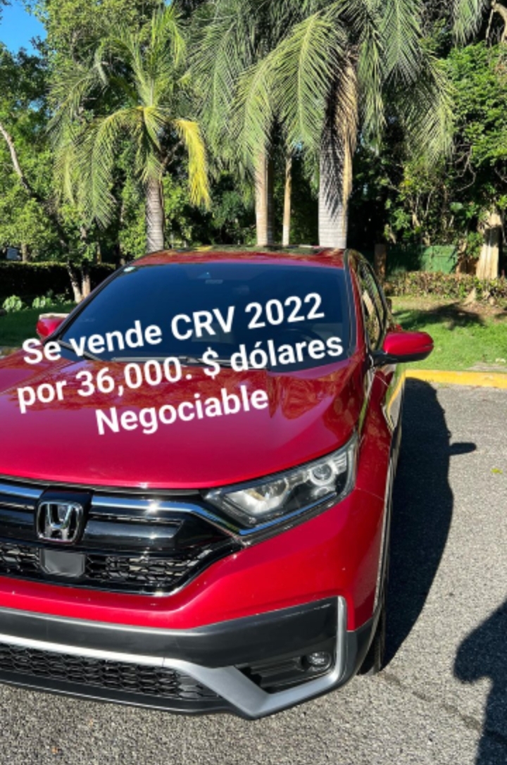 jeepetas y camionetas - Se vende Honda CRV 2022 precio 36,000 Dólares  0