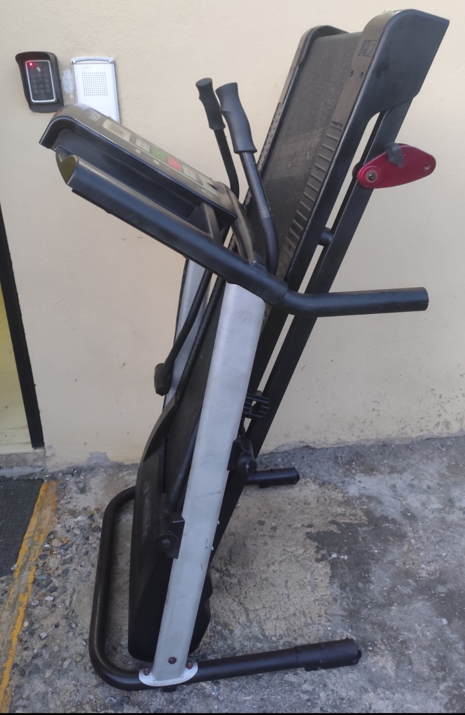 deportes - caminadora electrica con ejercicio de brazos marca weslo 3