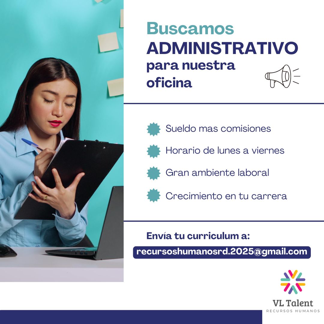 empleos disponibles - Se busca Administrativa