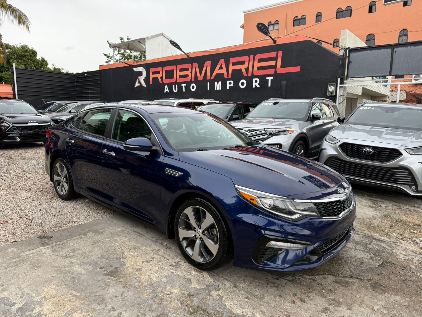 carros - KIA OPTIMA S 2019 AZUL ¨RECIEN IMPORTADO¨ 0