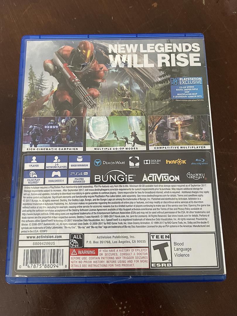 consolas y videojuegos - Destiny 2 PlayStation 4 1