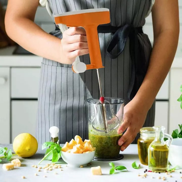 cocina - Licuadora Manual Batidora Mezcladora Mezclar Batir 4