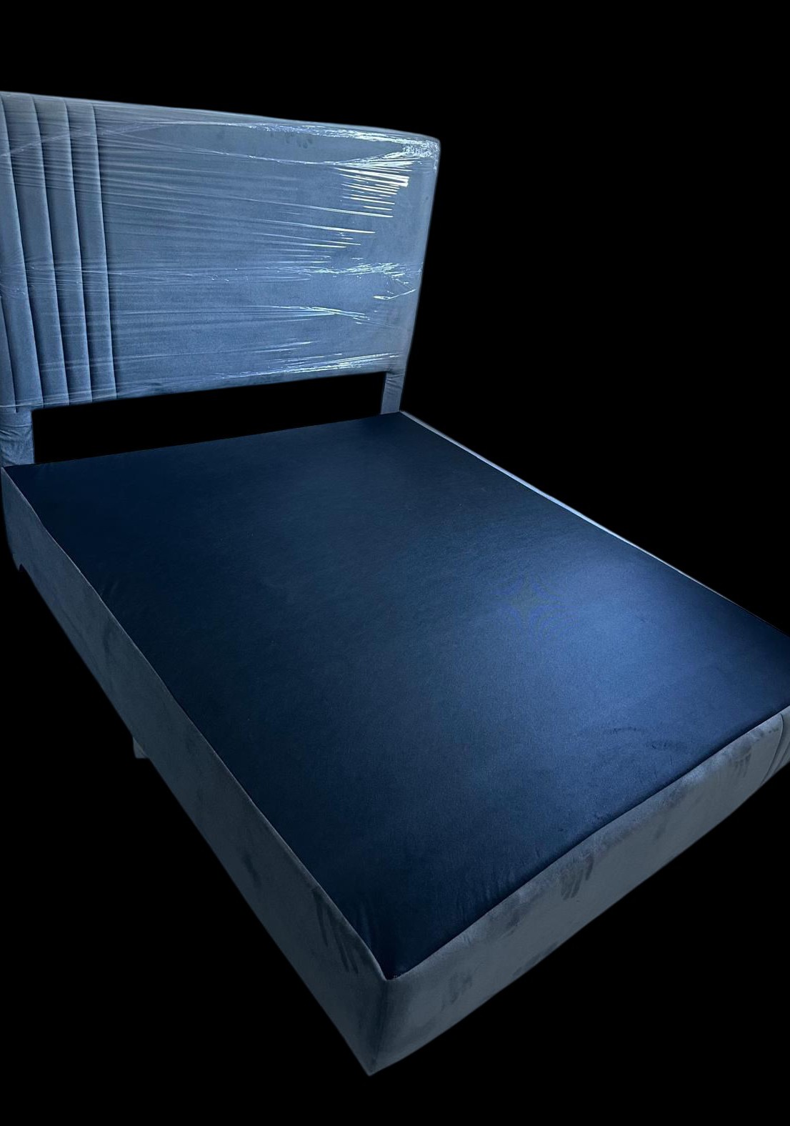 muebles y colchones - base de cama con espaldar  0