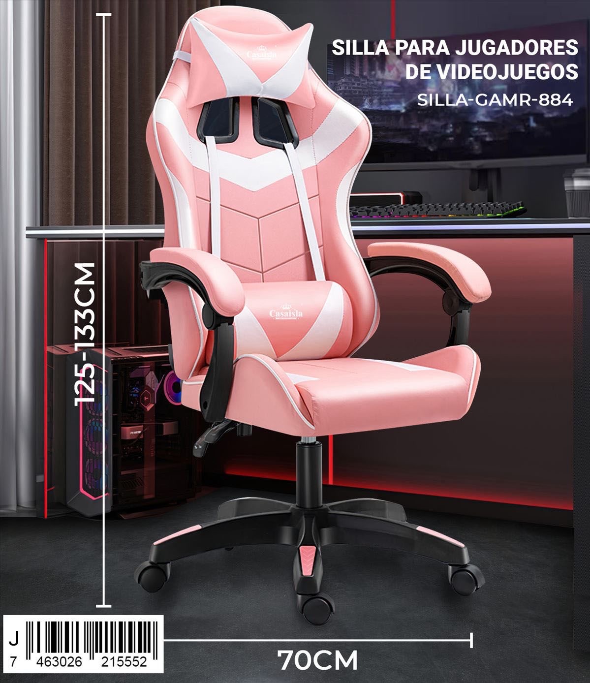 electrodomesticos - silla gamer  2