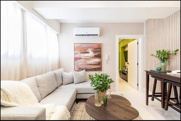 apartamentos - Piantini amueblado 1 habitacion 1.5 banos 1 parqueo