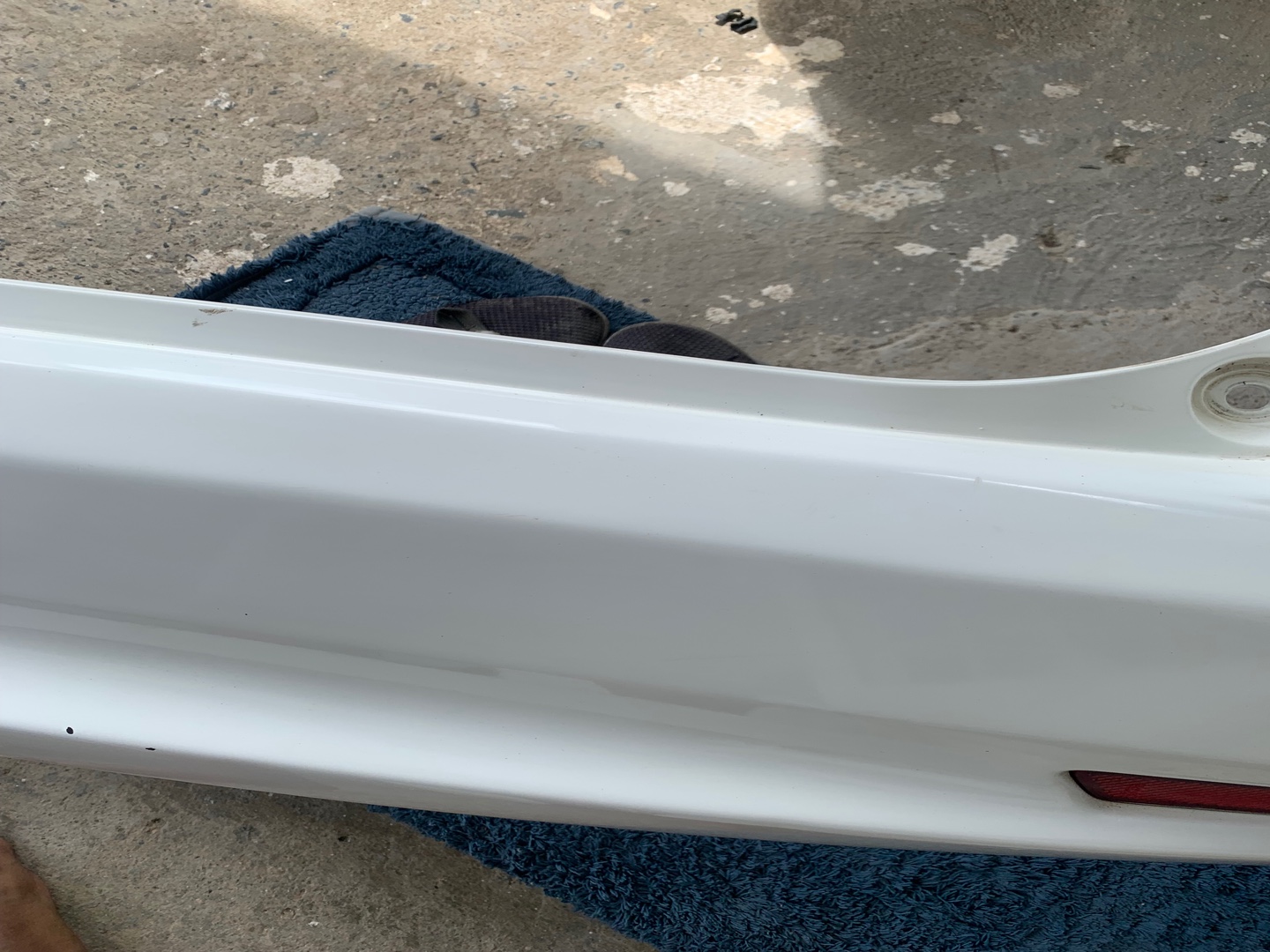 repuestos - Bumper honda fit blanco  1