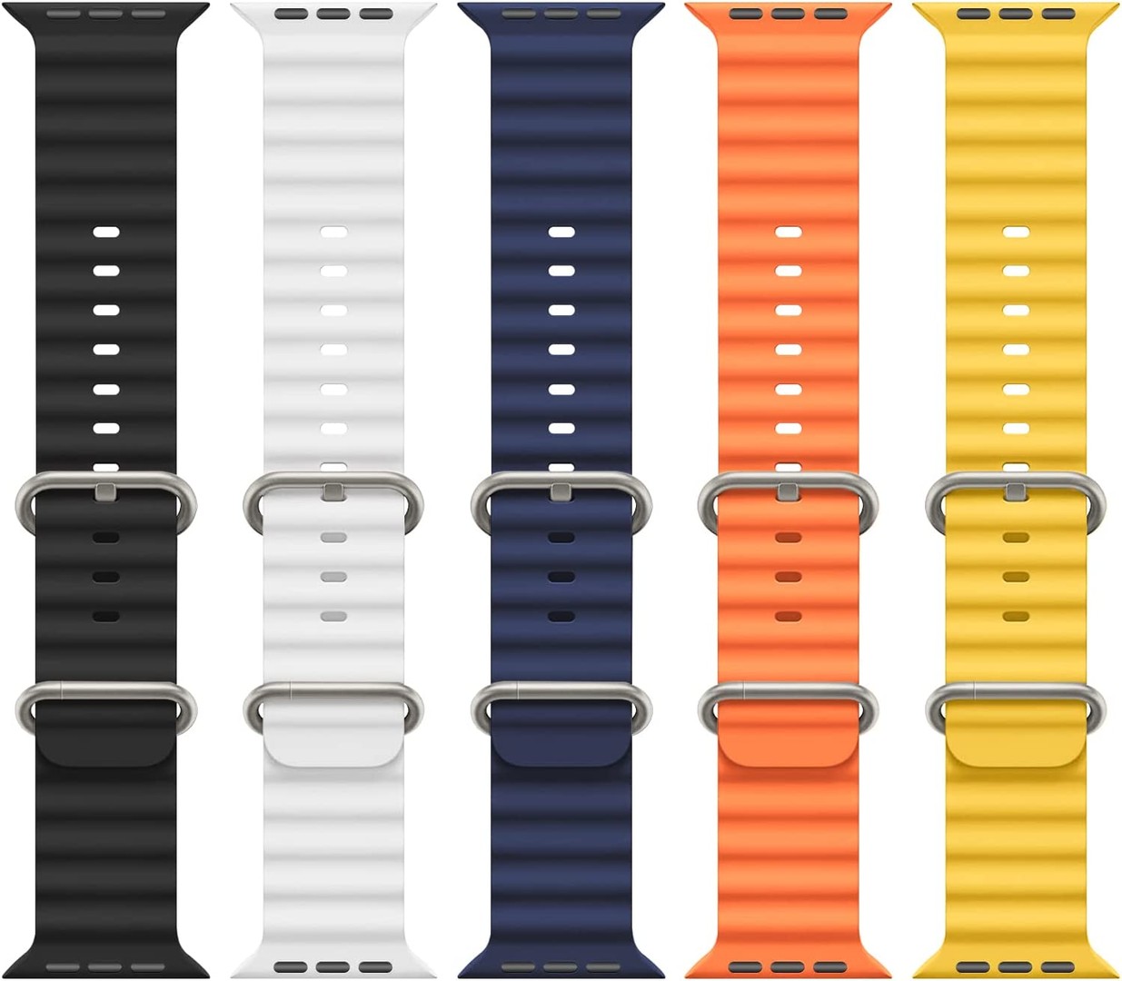 otros electronicos - Correa de silicona Ondulada AppleWatch