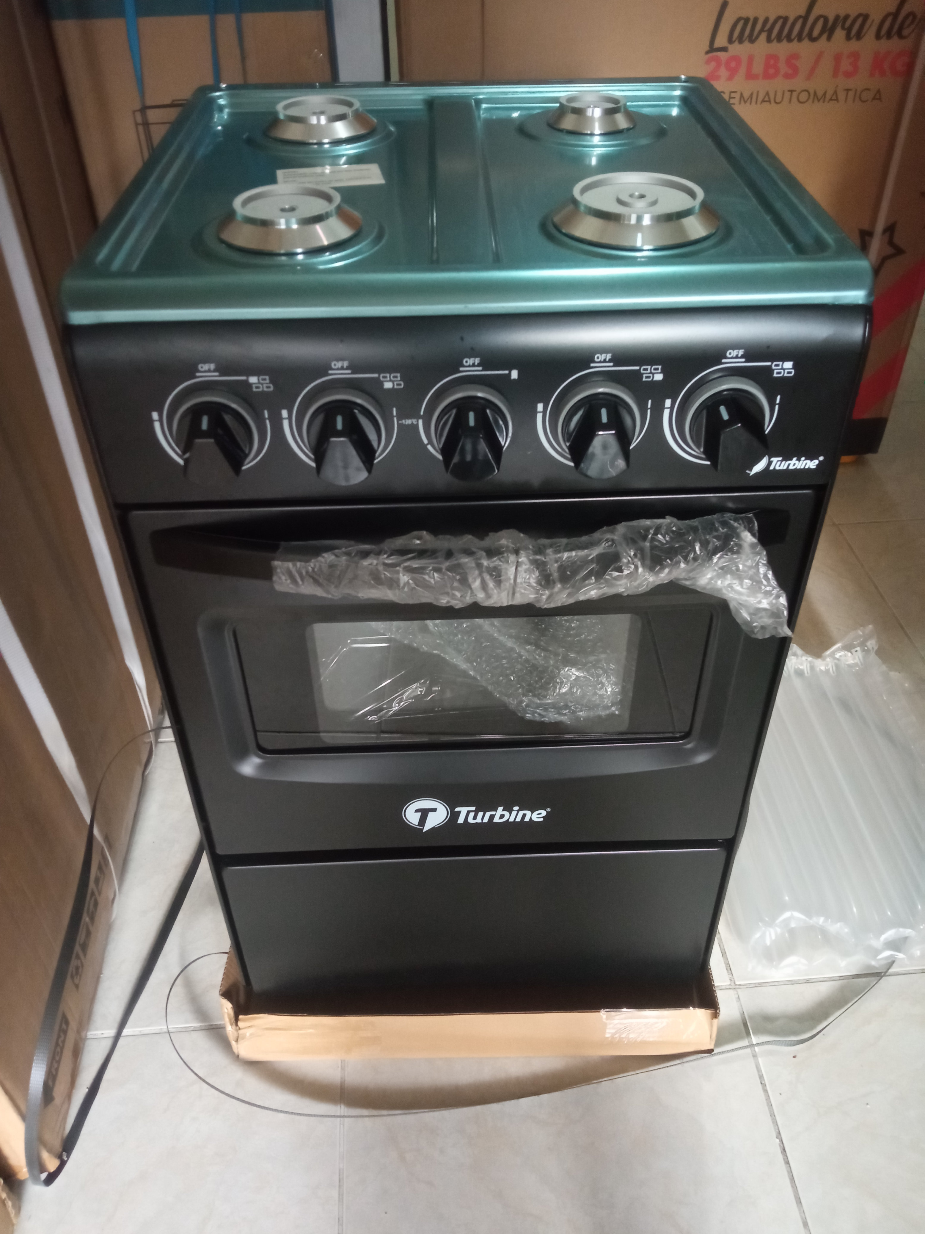 electrodomesticos - Estufa Turbine de 20 pulgadas  0