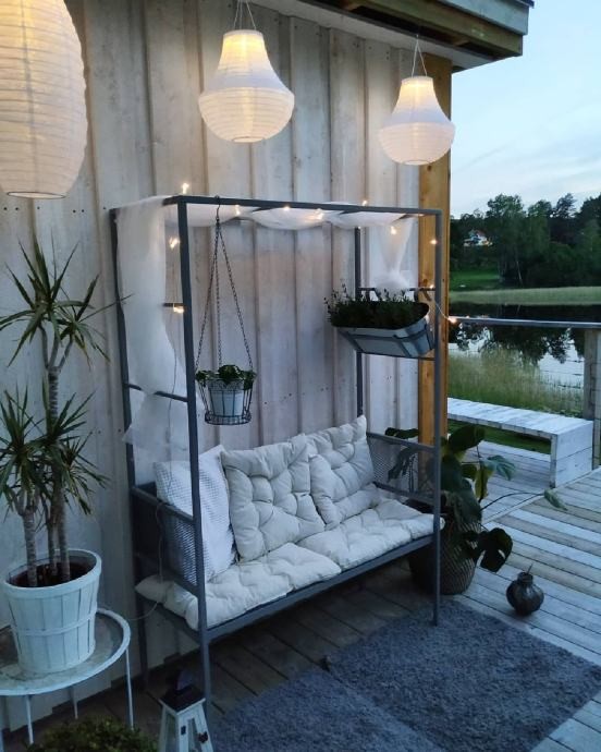 muebles y colchones - BANCO PARA BALCON O TERRAZA MULTIFUNCION 7