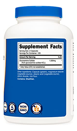 Salud y Equipamiento Médico - Sulfato De Glucosamina 750 Mg 5