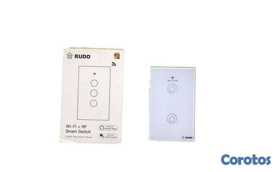 impresoras y scanners - Interruptor tactil WIFI 2 conectores, contecta con Alexa y Google Home 3