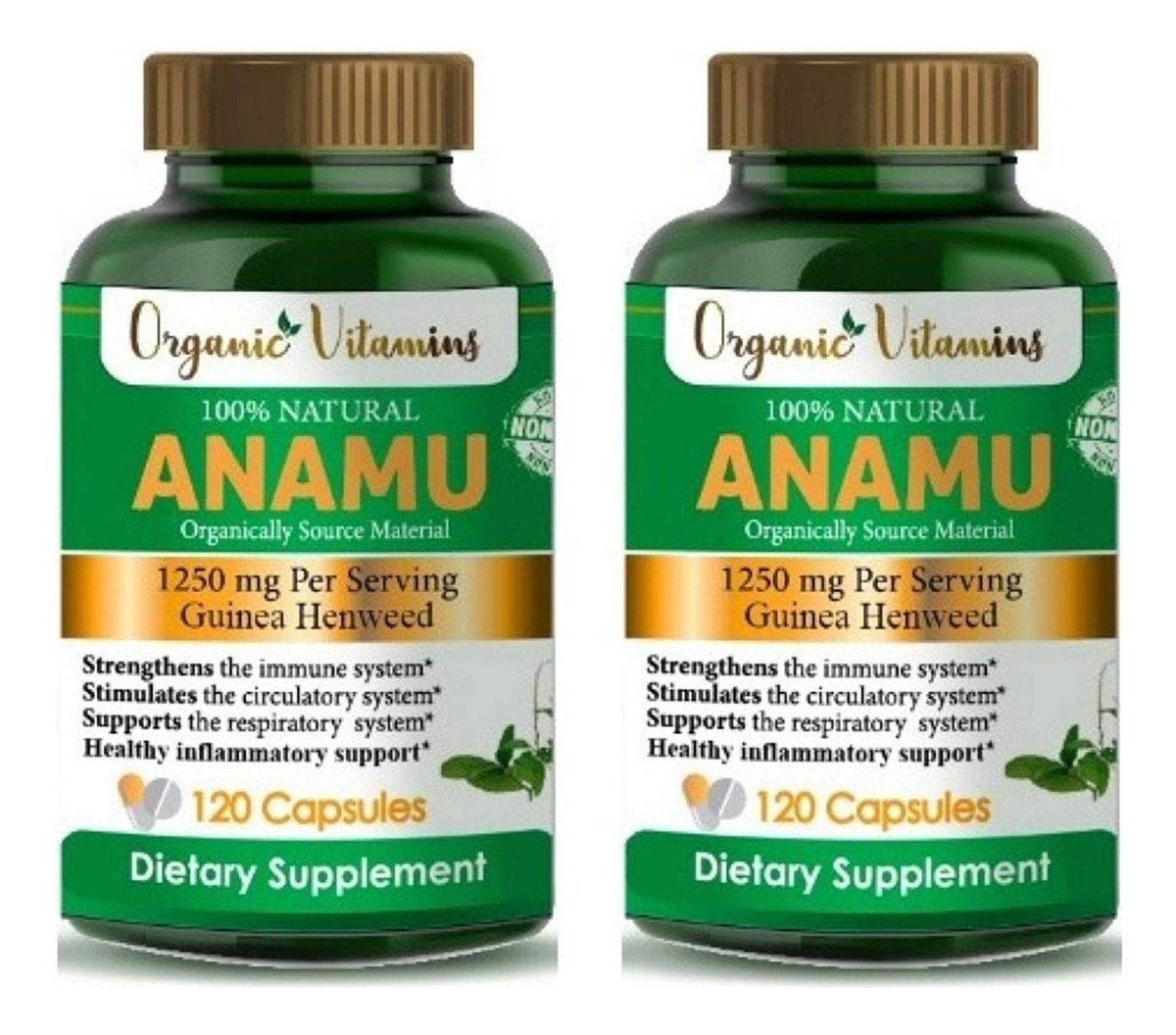 Salud y Equipamiento Médico - Anamu All Nue 1250 Mg Pack 2 0