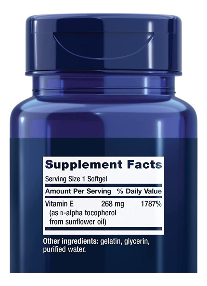 Salud y Equipamiento Médico - Vitamina E 268mg Life Extension 1