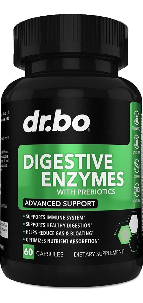 Salud y Equipamiento Médico - Enzimas Digestivas Dr Bo 60 Capsulas 0