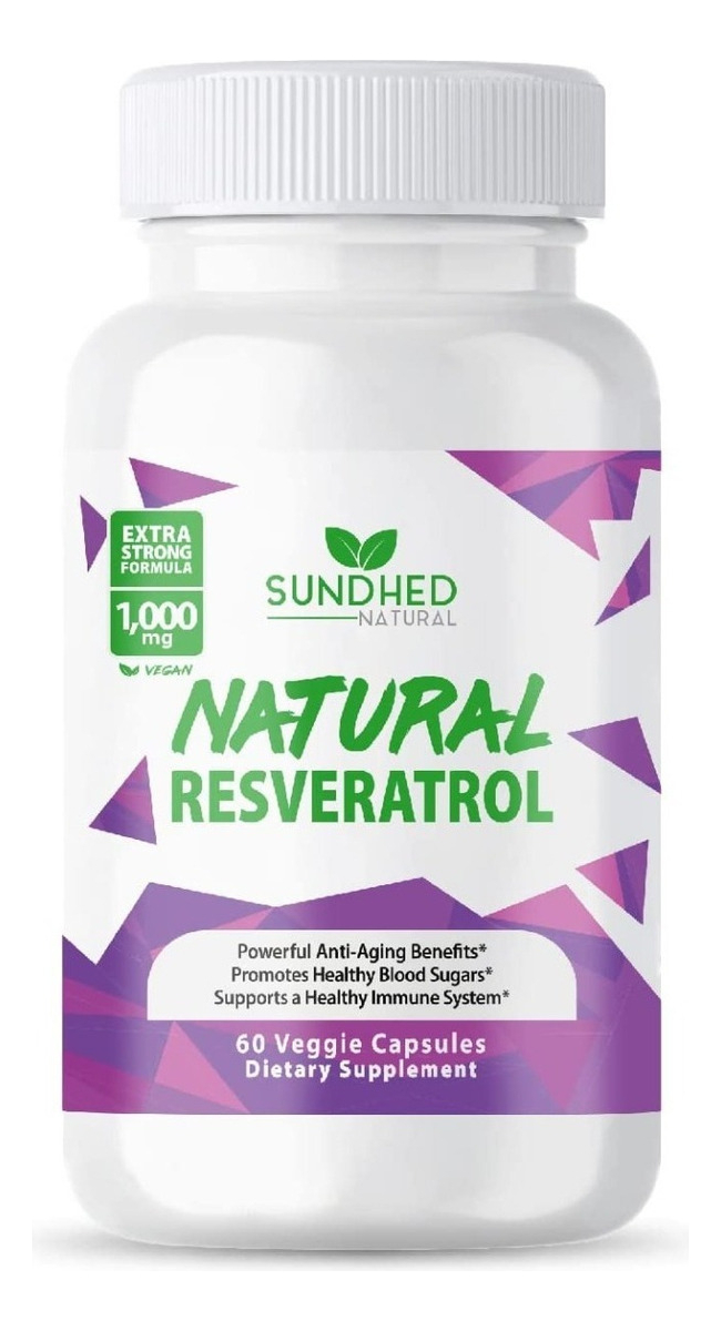 Salud y Equipamiento Médico - Sundhed - Resveratrol 60 capsulas 0