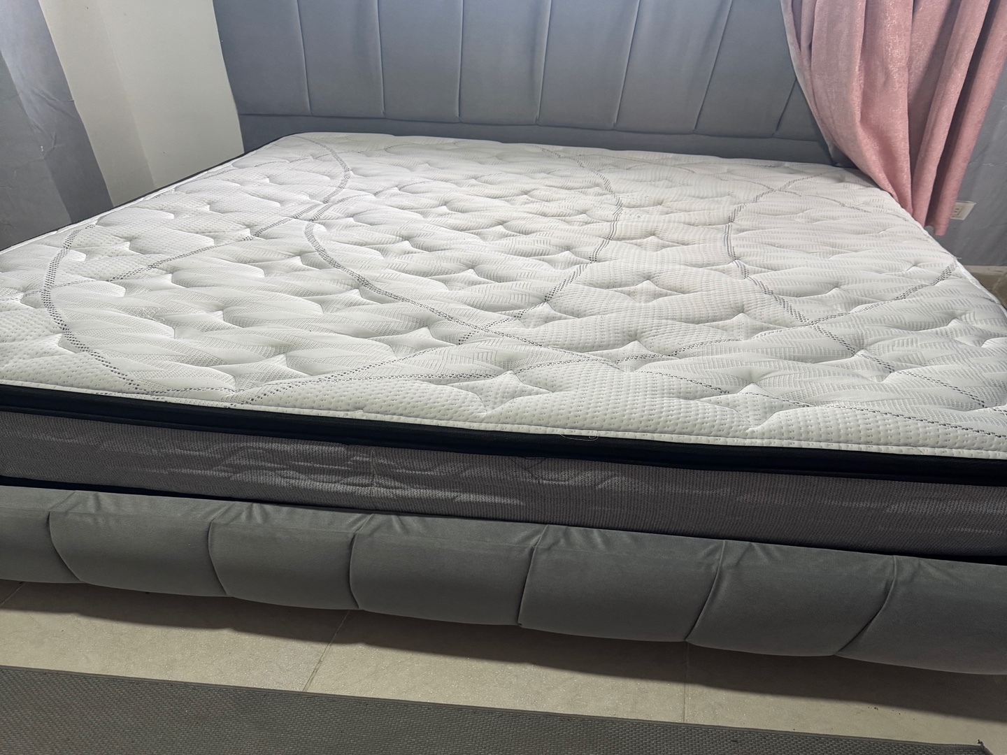 muebles y colchones - Cama completa colchón marca Seally Pillow Top 3