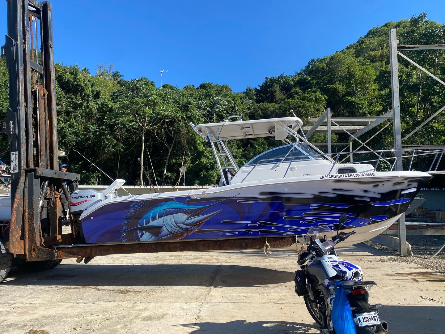 botes - Bote Lancha Pesca, iPhone 1